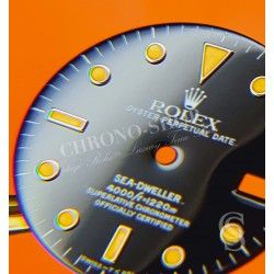 ROLEX GENUINE AMAZING YELLOW PATINA 16660,16600 WATCH PART TRITIUM DIAL SEA-DWELLER CAL 3035,3135