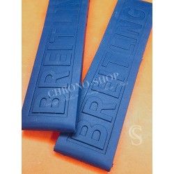 Breitling 2013 152S Blue Watch Rubber Diver Pro III 3 Aerospace,Chronoliner Hershey Strap 22-20mm OEM