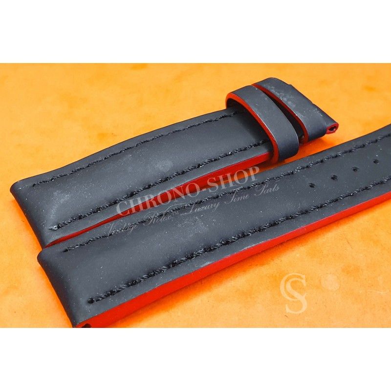 Breitling Genuine Waterproof leather seal strap...