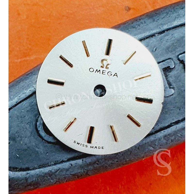 Omega Cadran 15mm montres vintages dames Couleur argent SWISS MADE