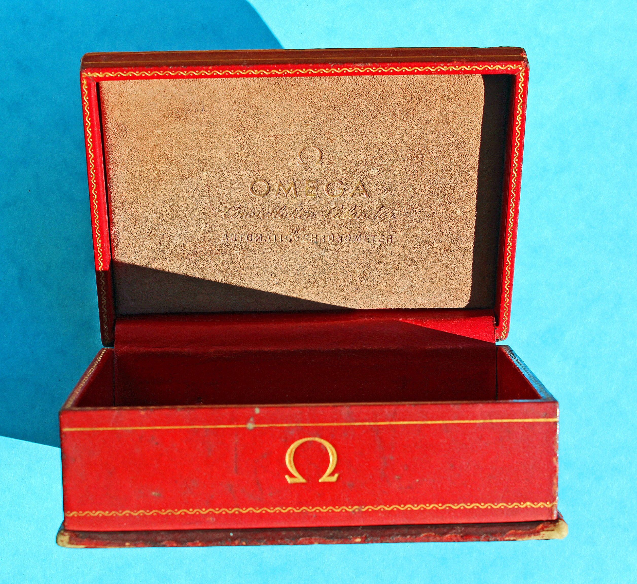 omega constellation watch box