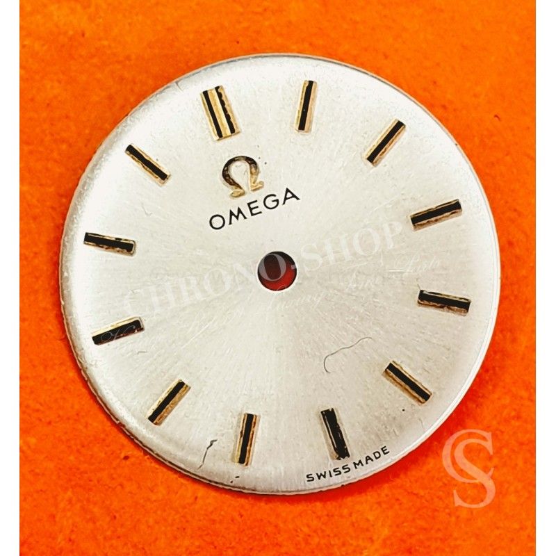 Omega Cadran 17mm montres vintages dames Couleur argent SWISS MADE