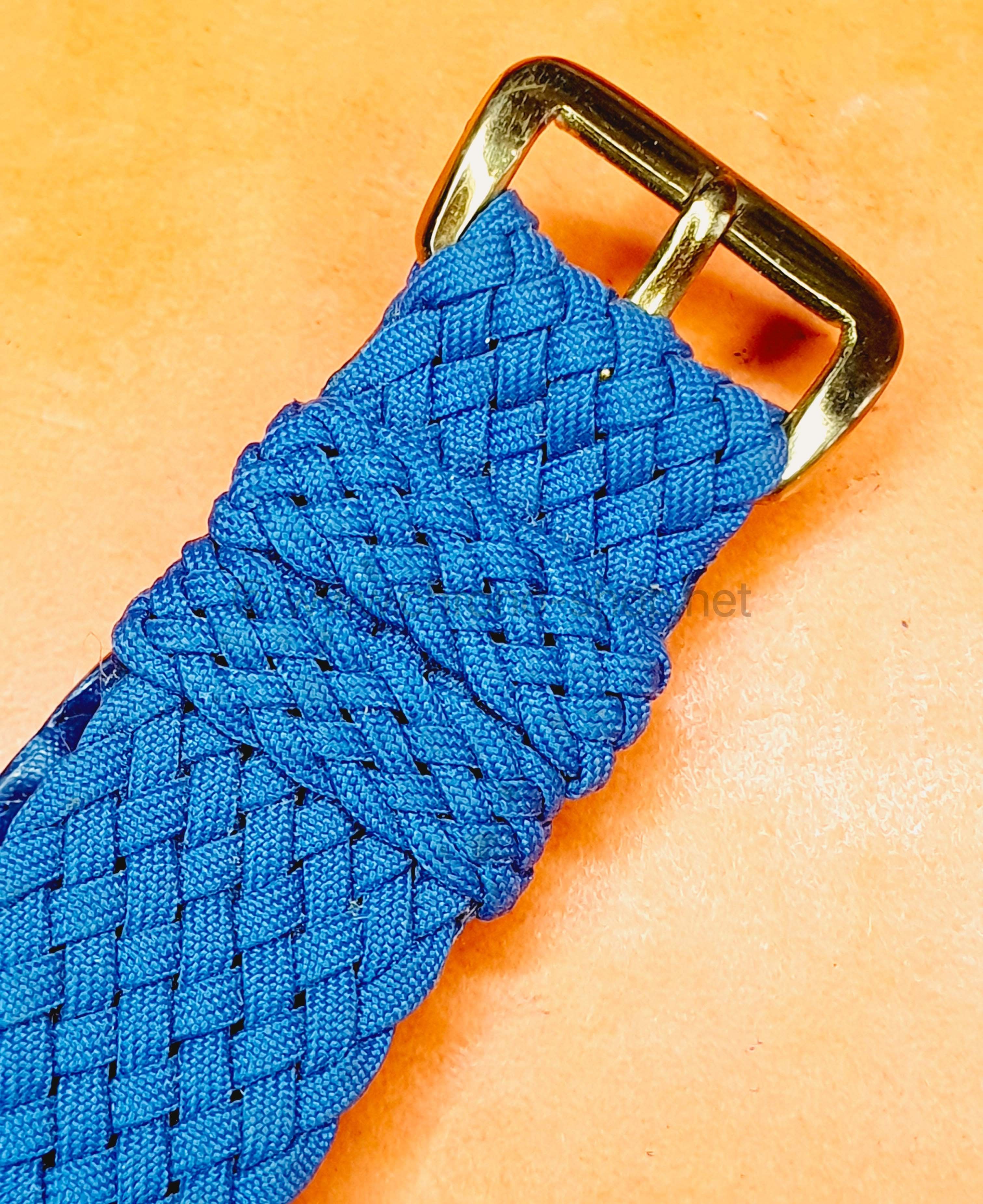 Collectable Vintage 10mm New Old Stock Ladies Nylon Perlon Nato Strap Dark Blue color Watch strap