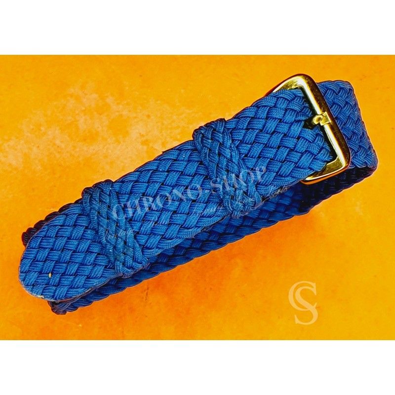 Collectable Vintage 10mm New Old Stock Ladies Nylon Perlon Nato Strap Dark Blue color Watch strap