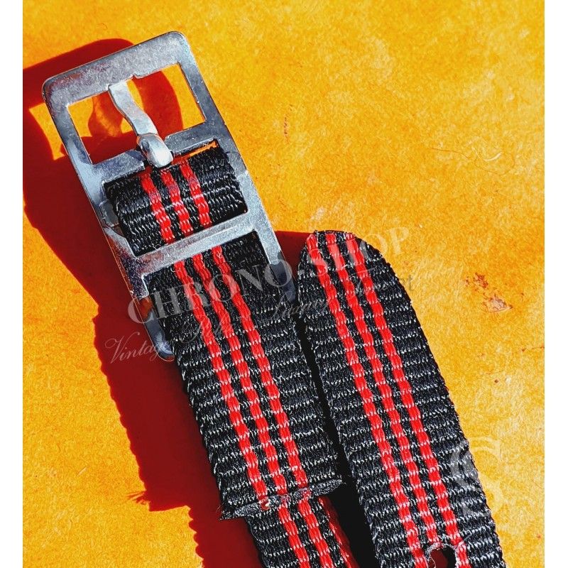 Collectable Vintage 8mm New Old Stock Ladies Nylon Nato Strap Multi color Watch strap