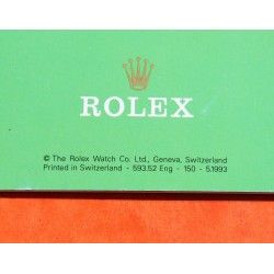 Rolex Datejust 1993 Switzerland Booklet ROLEX DATEJUST 16014, 16253, 16078, 16248, 69173, 68278, 69178 & Lady Datejust