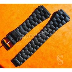 Rubber Watch Strap Bracelet Ovals Links style 20mm with buckle for watches Rolex,Tudor,Omega, IWC,Zenith
