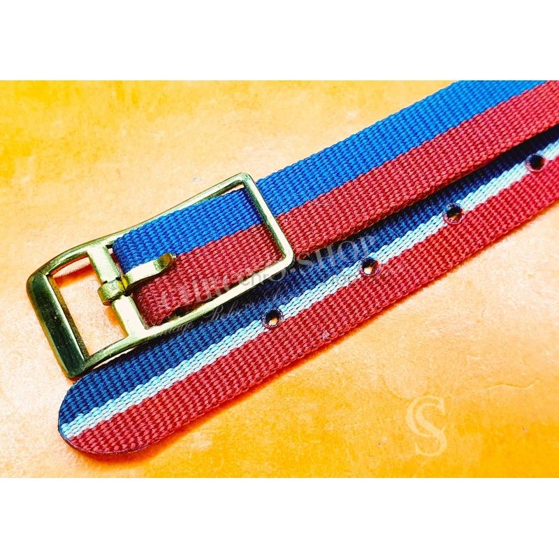 Collectable Vintage 8mm New Old Stock Ladies Nylon Nato Strap Multi color Watch strap
