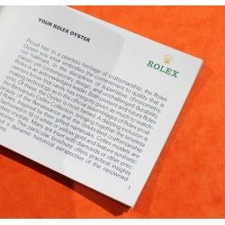 Rolex 1990 vintage "Your Rolex Oyster" instruction booklet manual Daydate, President, Datejust, Oysterquartz Gold version