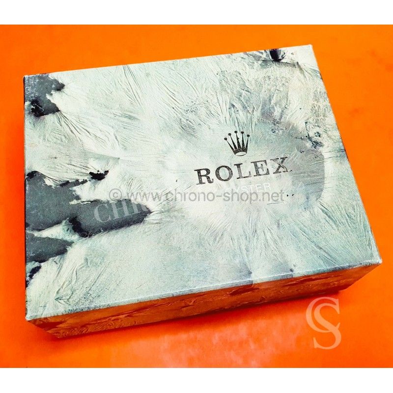 Rolex vintage Rare 70's collectible Watch Boxset Storage Craters Box 11.00.71 GMT MASTER 1675 Sticker