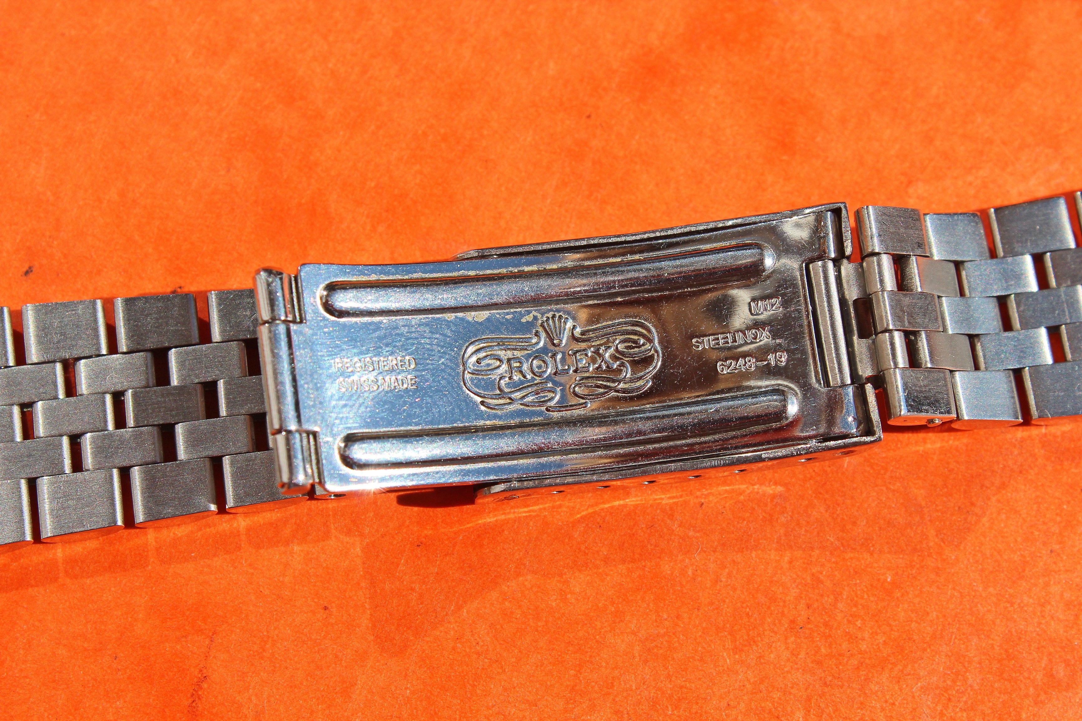 authentic rolex bracelet