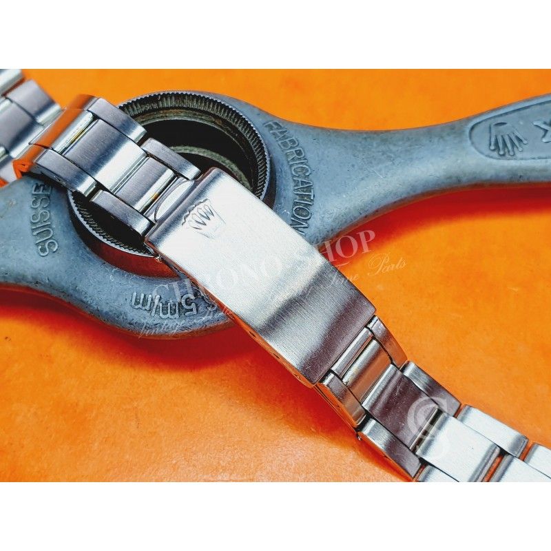 Rolex 1976 A code Oyster folded links 7835 19mm Bracelet 357 endlink 6263 ,6241,6239,6240 Daytona,Airking watches