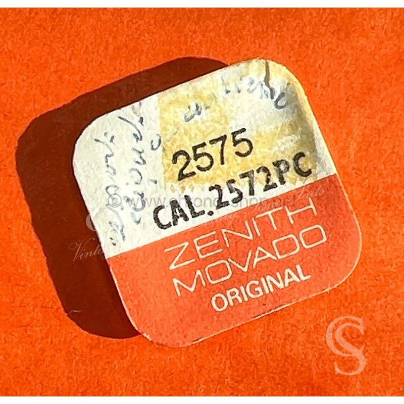 ZENITH MOVADO original horological watch part vintages watches Zenith, date jumper spring 2575 cal 2572PC