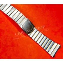 Longines Rare Watch part Vintage luxury 18mm Stainless Steel Bracelet Band OEM Deployment clasp