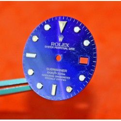 RARE SINGER ROLEX SUBMARINER DATE BLUE REFLECTS DIAL 16613 / 16618 / 16803 / 16808 CAL.3035 / 3135