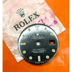 ROLEX VINTAGE CADRAN TRITIUM T25 NOIR LAQUE MONTRES VINTAGES GMT MASTER 16750,16700 CAL 3075,3175