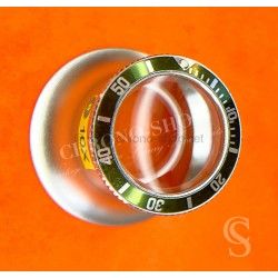 Magnifier Rare Rolex style loupe Graduated Bezel Green insert Submariner 16610LV,116610LV,126610LV glasses lens magnifying glass