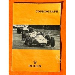 Rolex 1966 Vintage & Collectible Genuine Cosmograph Daytona Paul Newman 6239,6265 Orange Booklet,english manual, pamphlet