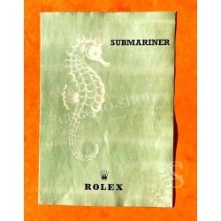 ROLEX COLLECTIBLE SUBMARINER BROCHURE 1960 ANNI 50/60 Ref 5510 Big Crown Vintage Booklet