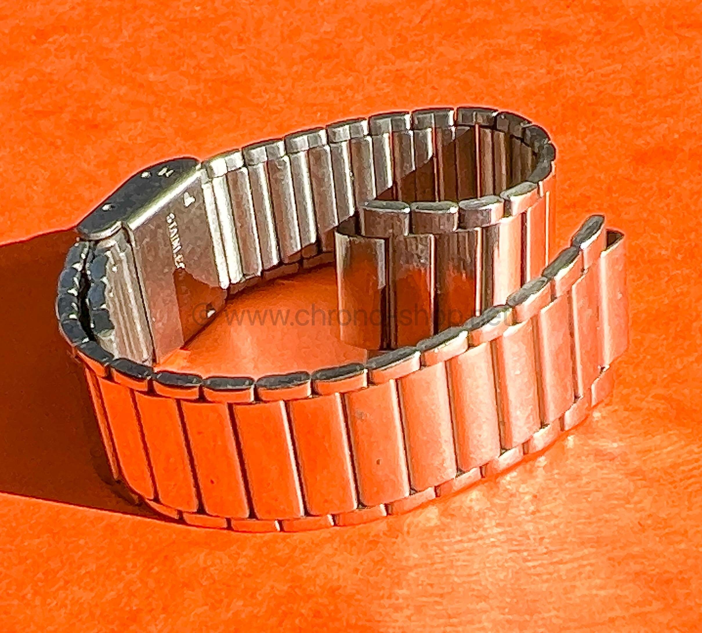 Breitling Rare Vintage Slim Watch Ssteel Bracelet 18mm