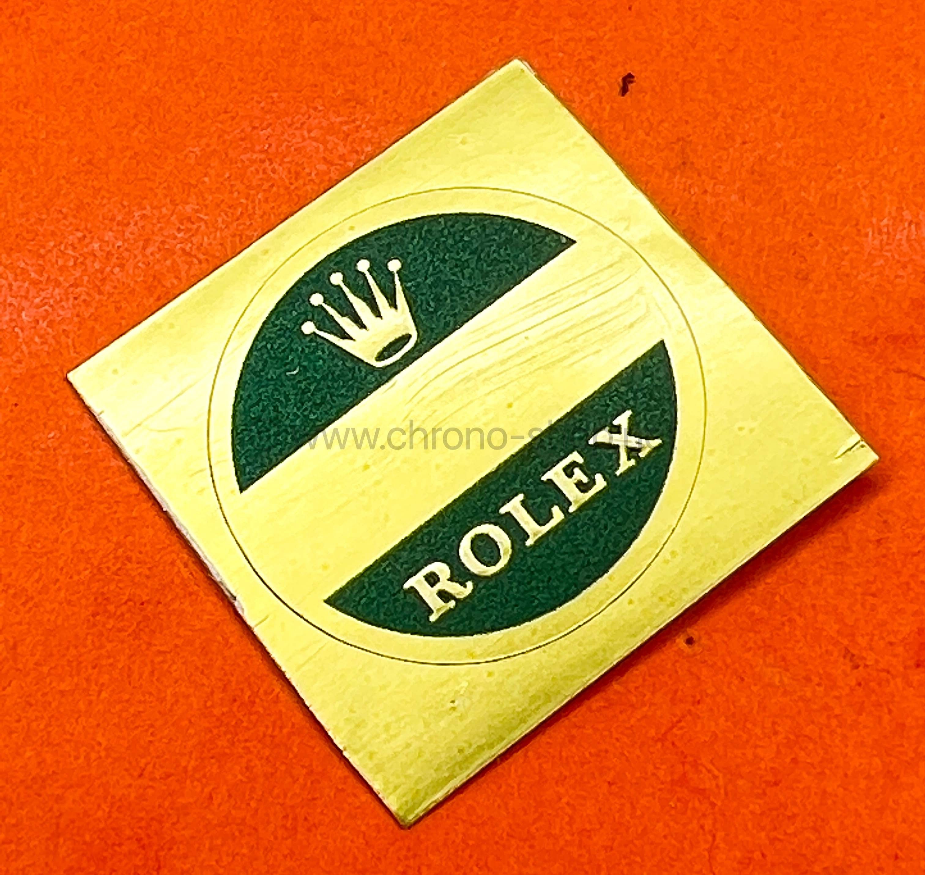 Rolex 60's watch caseback Ø21mm Blank gold Green Sticker Submariner,GMT,Explorer,Daytona 6263,5512,5513,1680,1665,6542,6241