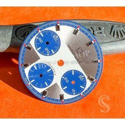 Universal Geneve Compax Cal V72 Chronograph ref 885107 Rare Vintage 70's Exotic Blue Dial tritium