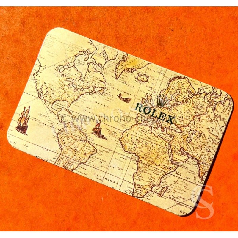 Rolex Goodie accessorie vintage Pocket Map...