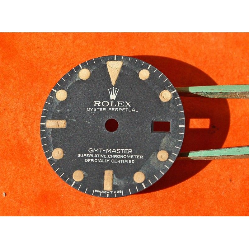 Original Vintage 1675 Tritium Rolex Oyster Perpetual GMT Master "Matte" Dial