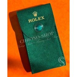 Rolex Original green suede velvet pouch traveler's service holder case watches Datejust,Submariner,Gmt,Daytona,Explorer,AirKing