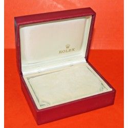 Vintage Rolex Collectible Red Leather Watch Box Storage 14.00.02 Submariner 5513 1680, 1655, 16550, 16750 GMT, 1016, Datejust