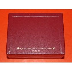 Vintage Rolex Collectible Red Leather Watch Box Storage 14.00.02 Submariner 5513 1680, 1655, 16550, 16750 GMT, 1016, Datejust