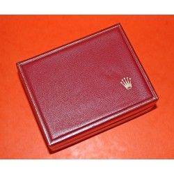 Vintage Rolex Collectible Red Leather Watch Box Storage 14.00.02 Submariner 5513 1680, 1655, 16550, 16750 GMT, 1016, Datejust