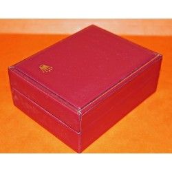 Vintage Rolex Collectible Red Leather Watch Box Storage 14.00.02 Submariner 5513 1680, 1655, 16550, 16750 GMT, 1016, Datejust