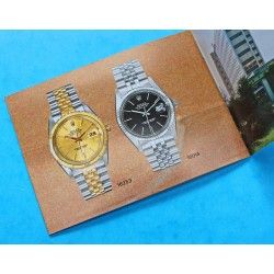 1986 Old BOOKLET ROLEX DATEJUST 16014, 16253, 16078, 68278, 69178 & Lady Datejust