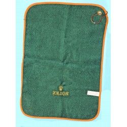 Rare Rolex golf green towel napkin serviette with Rolex brand New - Genuine