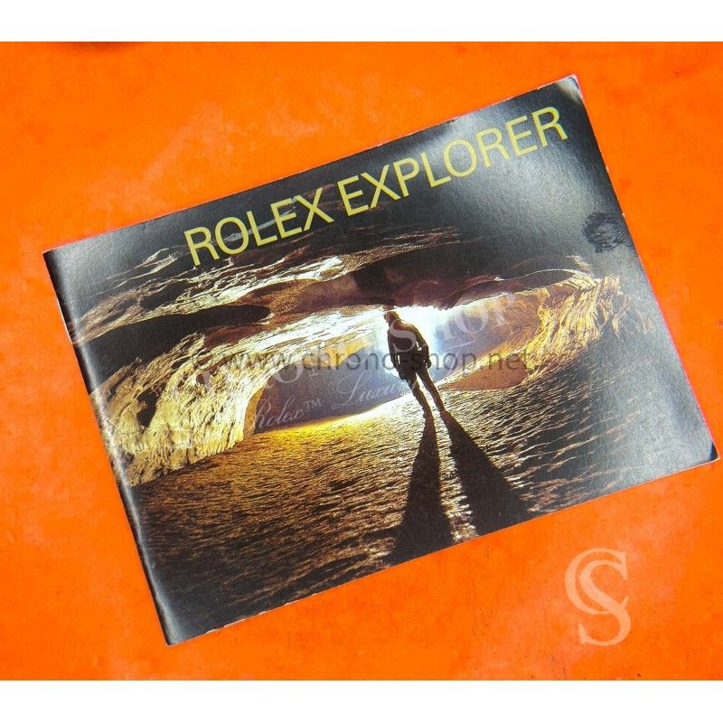 Rolex Vintage Genuine 2003 Rolex Explorer I & II Watches Owners Manual Booklet Manual Instructions English 114270, 16570