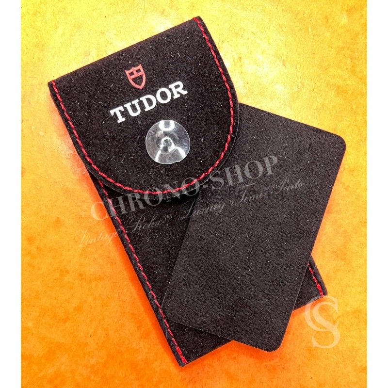 Tudor Black Red Suede velvet pouch traveler's service holder case watches Submariner,Big Block,Montecarlo,BlackBay,P01