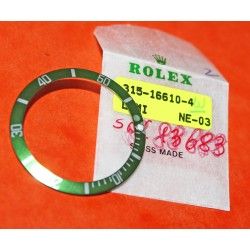 ★★ Rare Rolex Submariner date 16610 LV Green color bezel insert Stainless Steel ★★