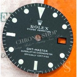 Rolex Rare Vintage 60's Watch Dial Long E Mark I GMT Master 1675 Long E Stamped Singer