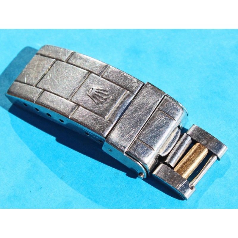 1995 Authentic Rolex clasp 18K/SS Oyster 93153 20mm Bracelet for 2Tone Submariner 16613, 168003, 16803 code U3