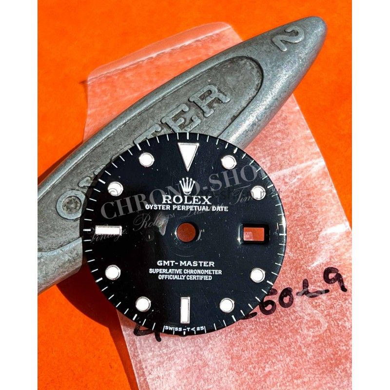 Rolex 80's Amazing Vintage GMT Master tritium 16750,16700 Cal 3075,3175 Watch Part Glossy dial