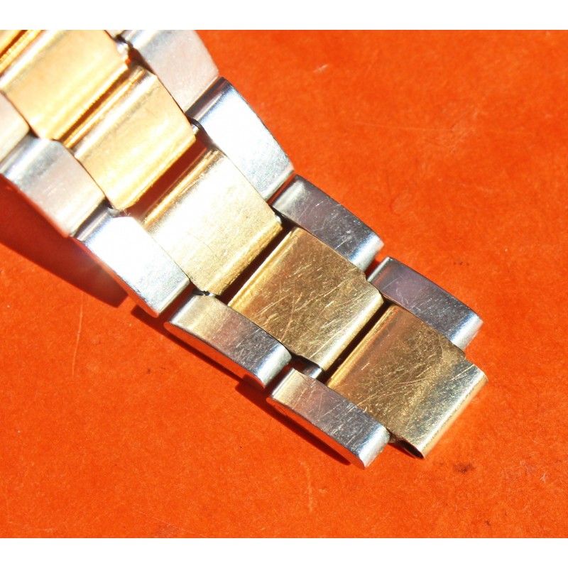 1 x 93153 tutone bicolor part Rolex Oyster bracelet solid links bands spares from Submariner date 16613, 16803, 168003