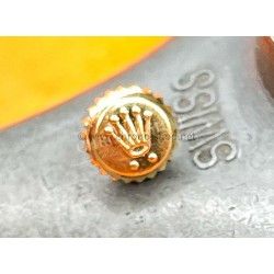 Genuine Original Rolex 18K Gold DateJust 6mm Crow