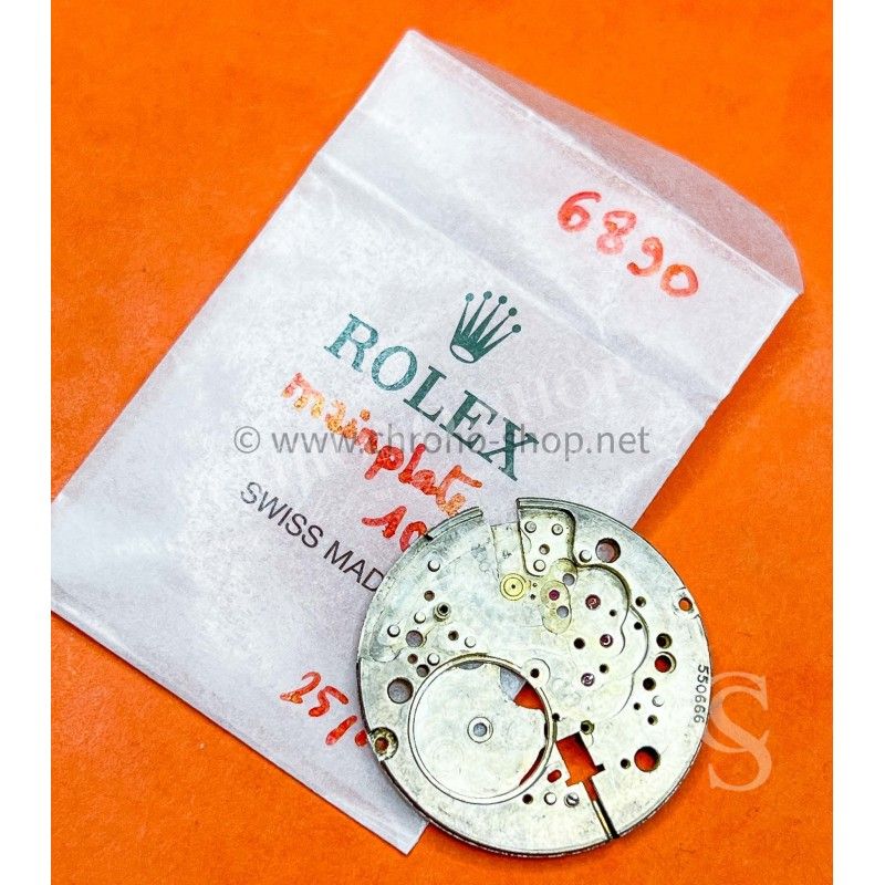 Rolex rare fourniture horlogère ref 6890 Platine Cal 1030,1030-6890 montres vintages Submariner 6538,Oyster Perpetual 6534