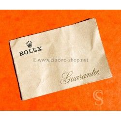 ROLEX VINTAGE PETITE GARANTIE VIERGE 1971 PAPIER CERTIFICAT 11.618-573.02-971-100 MONTRES SUBMARINER 5513,1665, 5512,1016,1655