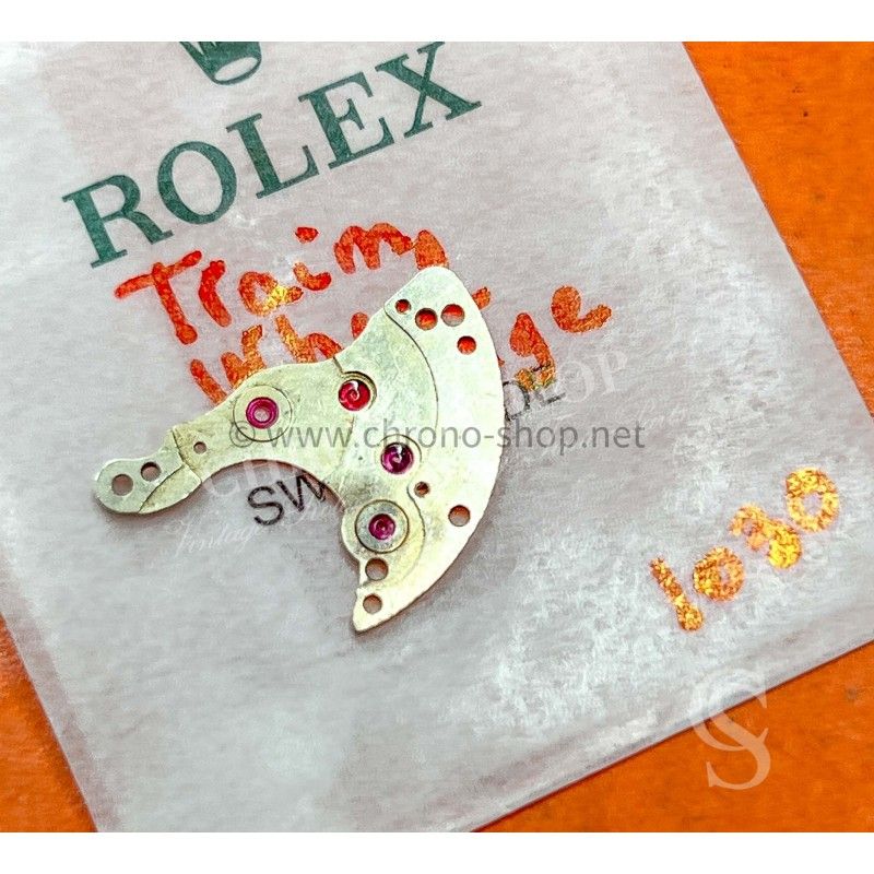 Rolex 50's Furniture Watch spares Factory Movement 1030 Caliber train wheel bridge part 6894, 1030-6894