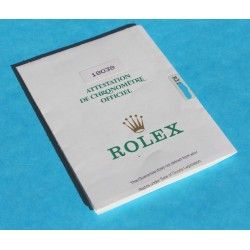 1987, 1988 R SERIAL, 18038 GENUINE VINTAGE PAPER CERTIFICAT PUNCHED ROLEX OYSTER PERPETUAL DAY DATE PRESIDENT GOLD