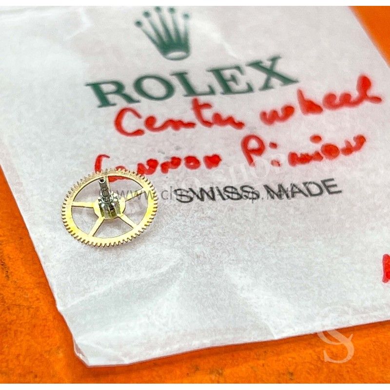 Rolex Vintage 50's Fourniture pièce horlogère accessoire ROUE DE CENTRE AVEC CHAUSSÉE Cal 1030 ref 1030-6904, 6904