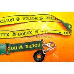 Rolex Original Advertising NeckLace Landyard Green Yellow and Magnifier Loupe X15 Watches & wonders,Baselworld,Watches Show
