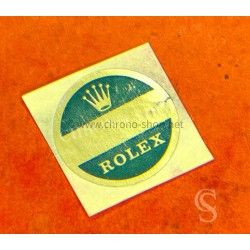 Rolex 60's watch caseback Ø21mm Blank gold Green Sticker Submariner, GMT, Explorer, Daytona 6263, 5512, 5513, 1680, 6542, 6241